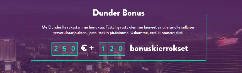 dunder bonus