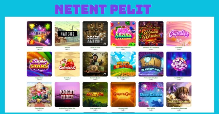 netent casinot pelit