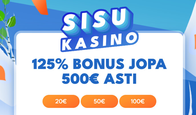 sisu kasino bonus