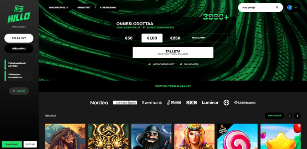 hillo casino etusivu