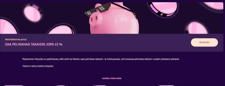 possu casino bonus