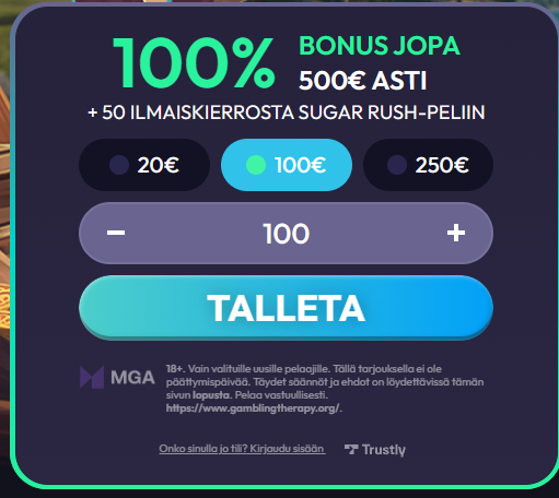 saletti casino bonus