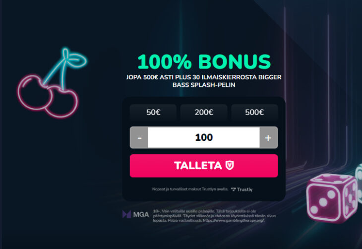 valtti casino bonus